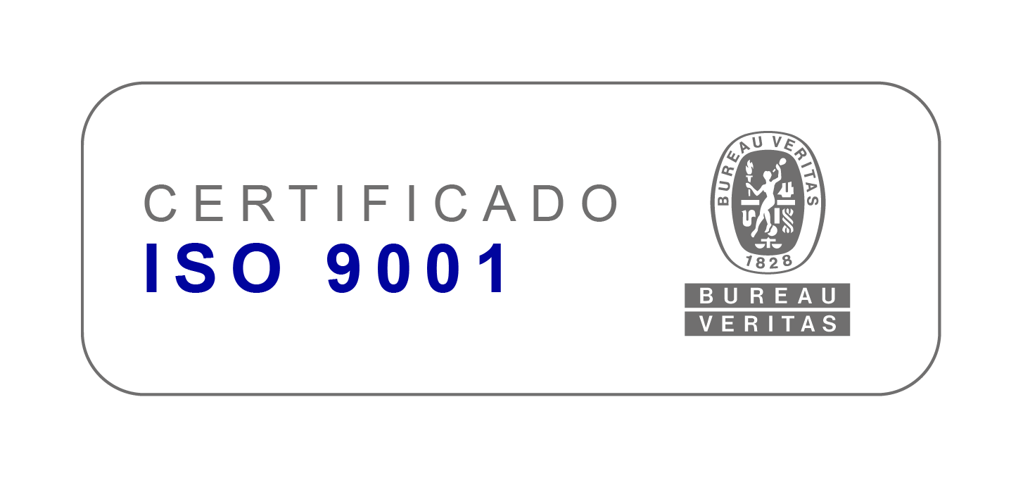 Selo de certificação ISO 9001